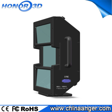 High efficiency cinema polarized 3d system